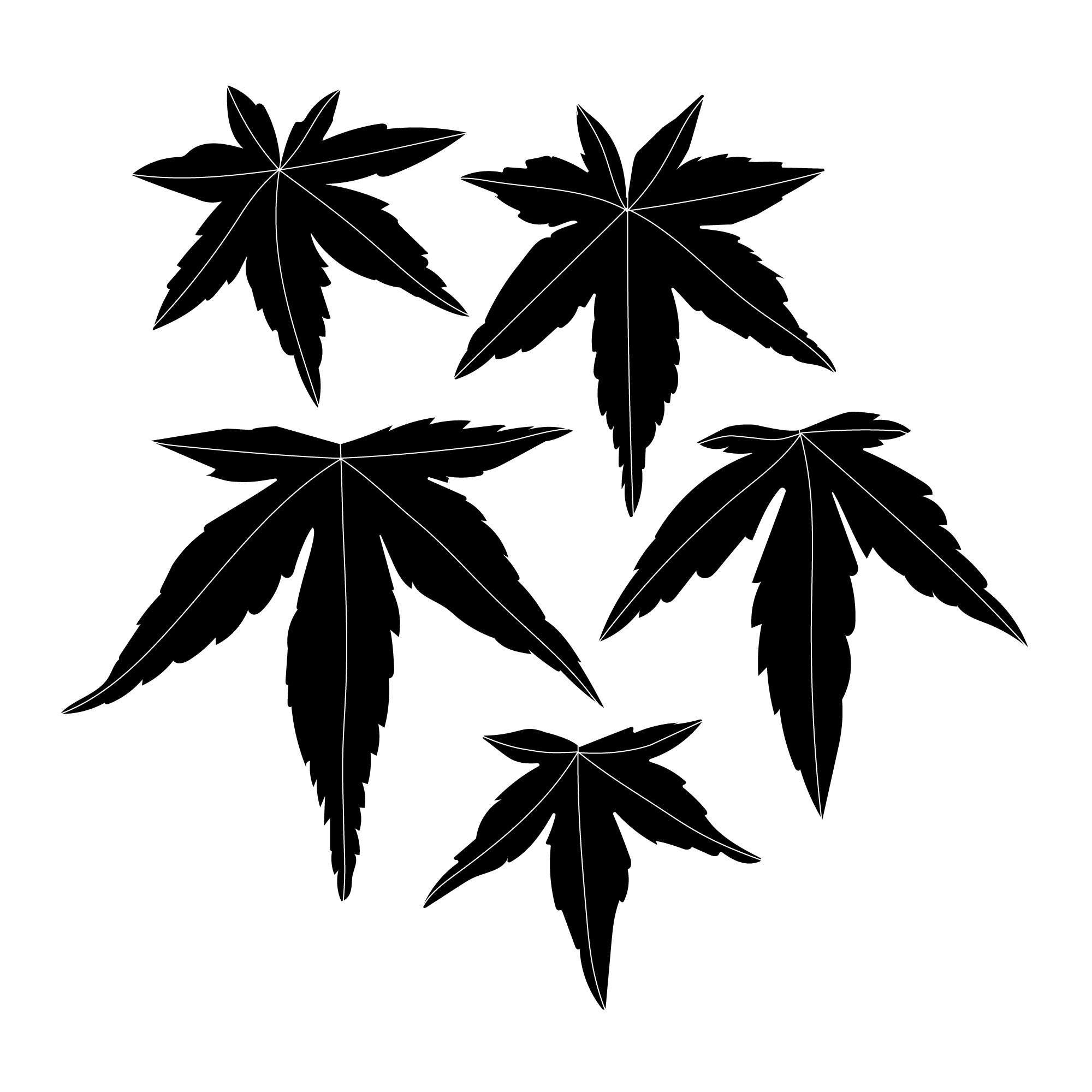 Leaf SVG, Maple Leaves Template for Cricut and Silhouette Cutting Mach – Especially Paper leaf-svg-maple-leaves-template-for-cricut-and-silhouette-cutting-mach-especially-paper