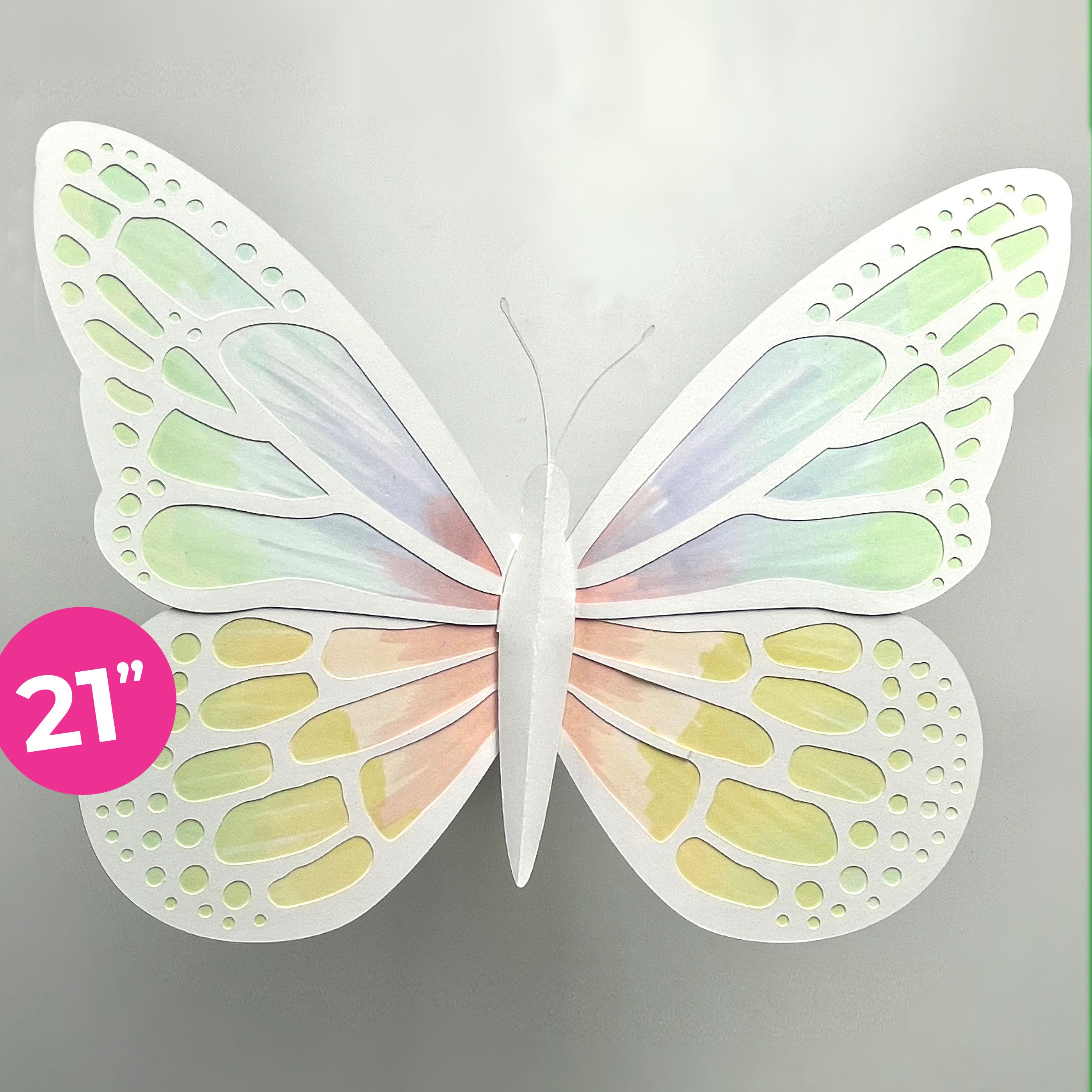3d Butterfly Template