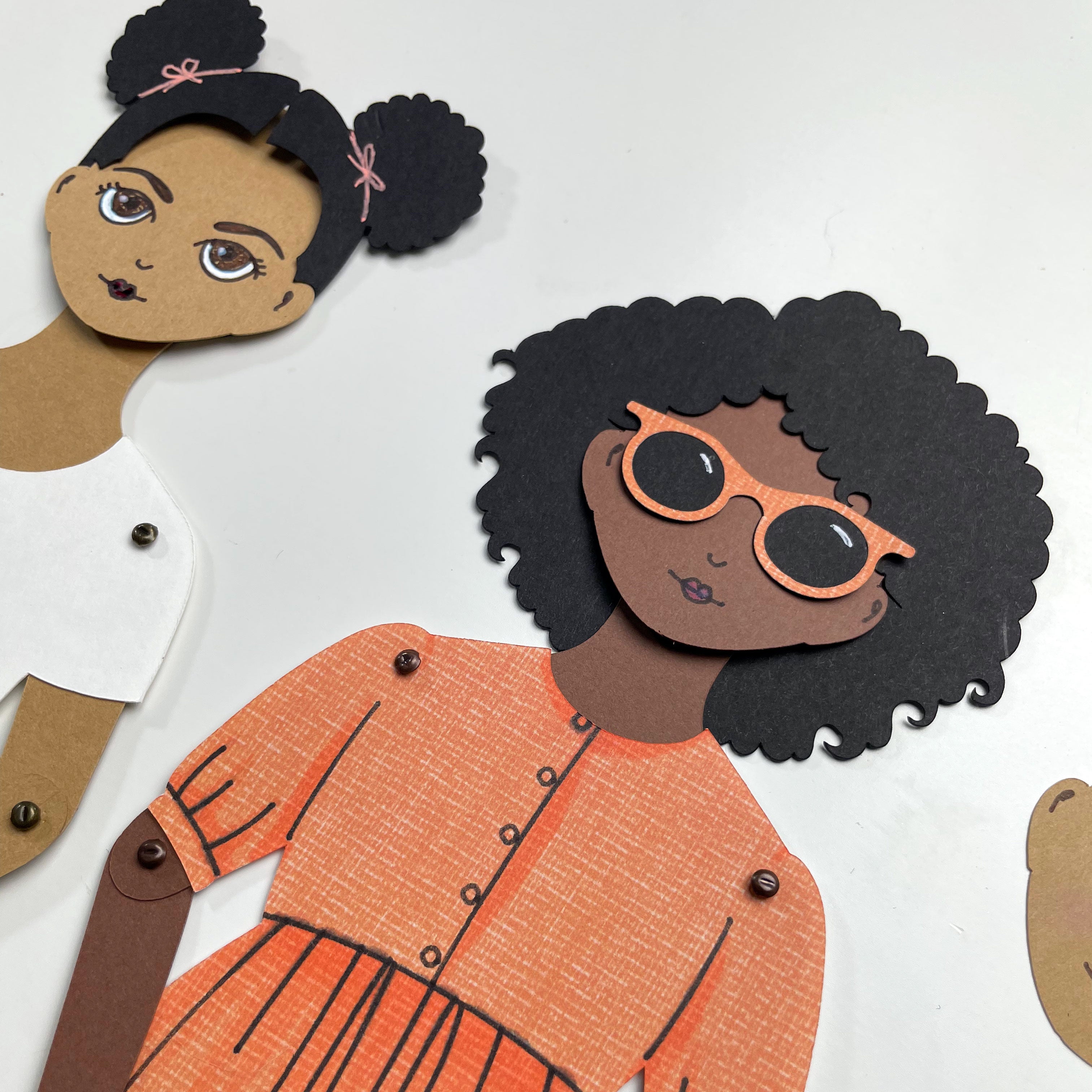 Girl Paper Doll Template