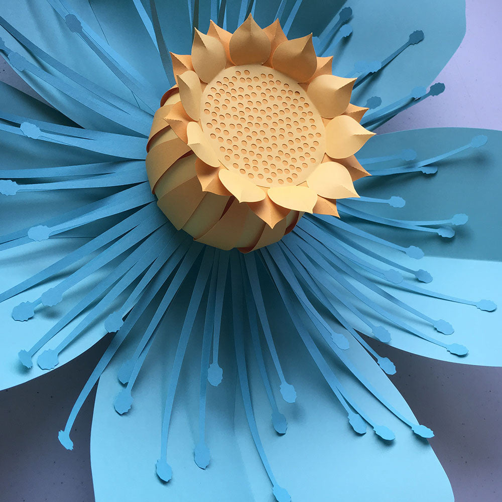 Paper Flower SVG & Tutorial Bundle, DIY Halloween Paper Floral Arrange –  Especially Paper